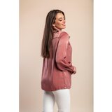 Fenzy Plus Size Bluza S Mašnom, Antikno Ružičasta | shoptok.hr