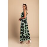 Fenzy Maxi Haljina S Leopard Uzorkom, Zelena | shoptok.hr