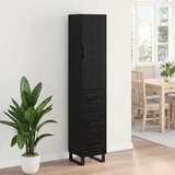  Highboard Crni hrast 34,5 x 34 x 180 cm Konstruirano drvo | shoptok.hr