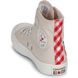 Converse Visoke superge CHUCK TAYLOR ALL STAR CHECKERED ACCENTS EASY-ON Bela | Shoptok.si