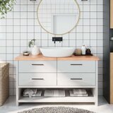 Kopalniški pult svetlo rjav 140x60x4 cm obdelan trden les | Shoptok.si