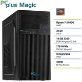 PCPLUS Namizni računalnik PCPLUS Magic Ryzen 7 5700G, 16 GB RAM, 1 TB SSD|Pisarna, (5000088860) | Shoptok.si