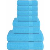  Set ručnika od 8 dijelova FROGN tirkizni 360 g/m² | shoptok.hr