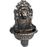 vidaXL Zidna fontana s dizajnom lavlje glave brončana | shoptok.hr