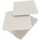 Marckeric Krem stakleni stolić za kavu 54x115 cm Elvi – | shoptok.hr