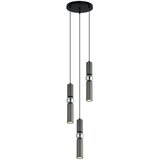  ITALUX PND-14290-3-GR - Visilica na sajli ISIDORA 3xGU10/25W/230V antracit/hrom | Eponuda.com