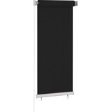 vidaXL Zunanje rolo senčilo 60x140 cm črno | Shoptok.si