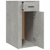 Ormarić za radni stol boja betona 40x49x75 cm konstruirano drvo | shoptok.hr