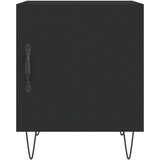  Noćni ormarići 2 kom crni 40 x 40 x 50 cm od konstruiranog drva | shoptok.hr