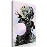  Slika - Pug With Bubble Gum (1 Part) Vertical 40x60 | shoptok.hr