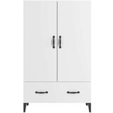  Visoka komoda bijela 70 x 31 x 115 cm od konstruiranog drva | shoptok.hr