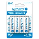  Polnilne baterije EVERACTIVE AA, 4/1 2600 professional line