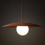  Luster na sajli SLATE 1xE27/15W/230V, prečnik 65 cm, u boji cigle | Eponuda.com