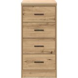 vidaXL Garažni ormar za odlaganje 40x51x85 cm masivne borovine | shoptok.hr