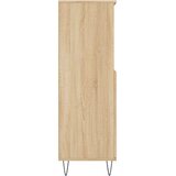 vidaXL Visoka komoda hrasta sonome 60x36x110 cm od konstruiranog drva | shoptok.hr