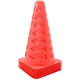  Nogometni čunjevi 6 kom složivi narančasti 13 x 13 x 22,5 cm | Eponuda.ba