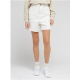 Lee White Womens Wide Denim Shorts - Women Cene