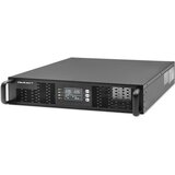 Qoltec 52285 uninterruptible power supply (UPS) Double-conversion (Online) 1 kVA 1000 W 2 AC outlet(s) | shoptok.hr