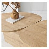 Hanah home sto za dnevnu sobu stones sapphire oak | Eponuda.com