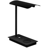 Eglo LED stolna lampa Arenaza s bežičnim punjačem, 5,8 W, touch dimmer, crna, 99829 | shoptok.hr