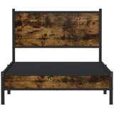  Metalni okvir kreveta bez madraca boja hrasta 107x203 cm | Eponuda.com