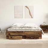  Krevetna konstrukcija Staro drvo 160 x 200 cm Konstruirano drvo | Eponuda.com