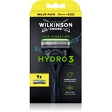 Wilkinson Sword Hydro3 brijač + zamjenske britvice 8 kom | shoptok.hr