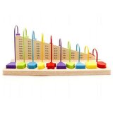 ECO TOYS Ecotoys Edukacijski abakus s drvenim brojkama | shoptok.hr