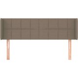  Vzglavje z ušesi taupe 147x16x78/88 cm blago, (20953434) | Shoptok.si