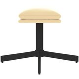 vidaXL Tabure krem bijeli 60 x 60 x 39 cm baršunasti | shoptok.hr