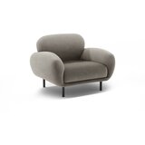 Micadoni Siva fotelja od bouclé tkanine Poppy – | shoptok.hr