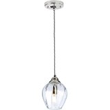 Elstead Lighting Tiber 1 obesek iz poliranega niklja, (22098056) | Shoptok.si