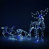 Svjetlosna dekoracija - sob s sanjkama, 288 LED dioda | shoptok.hr