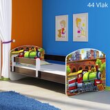  Otroška postelja ACMA z motivom, stranska wenge 160x80 cm 44 Vlak | Shoptok.si