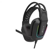 Xtrike Gejming slušalice sa mikrofonom GH712, RGB osvetljnje, 3.5 mm, Crne | ePonuda.com