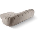Micadoni Home Bež žametna kotna sedežna garnitura Diana – | Shoptok.si