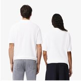 Lacoste SHORT SLEEVED RIBBED COLLAR Bijela | shoptok.hr