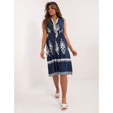 Italy Moda Dress-DHJ-SK-12616.13-navy blue | Shoptok.si