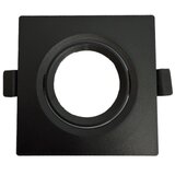  Okvir za ugradnu GU10 svetiljku 9x9 cm, crni | Eponuda.com