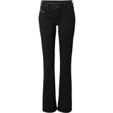 Kavbojke 'EBBEY' črn denim