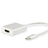 Adapter USB-C za HDMI M/F Bela, (21735459)