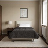  Ljetni pokrivač Antracit 135 x 200 cm Mikrofibra i teddy flis | Eponuda.com
