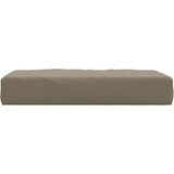  Paletni podni jastuk od tkanine 60x60x9,5 cm smeđe-sivi | shoptok.hr