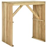 vidaXL Barski stol 100 x 60 x 110 cm od impregnirane borovine Cijene