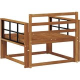  Srednja sofa za van Čvrsto drvo akacije Prirodna - Prirodna Mreža | shoptok.hr