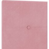  LED Glava_postelje Gumb Prešita Roza 80 cm Žamet, (22051927) | Shoptok.si