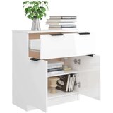  Komoda sjajna bijela 60x30x70 cm od konstruiranog drva | shoptok.hr