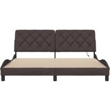  Okvir kreveta s LED-om bez madraca 180x200 cm od tkanine | shoptok.hr