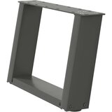  Noge za klub stolić U-oblik 2 kom antracit 40 x (30-31) cm čelik | shoptok.hr