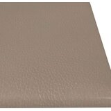  Zidne ploče od umjetne kože 12 kom cappuccino 60 x 15cm 1 08 m² | shoptok.hr